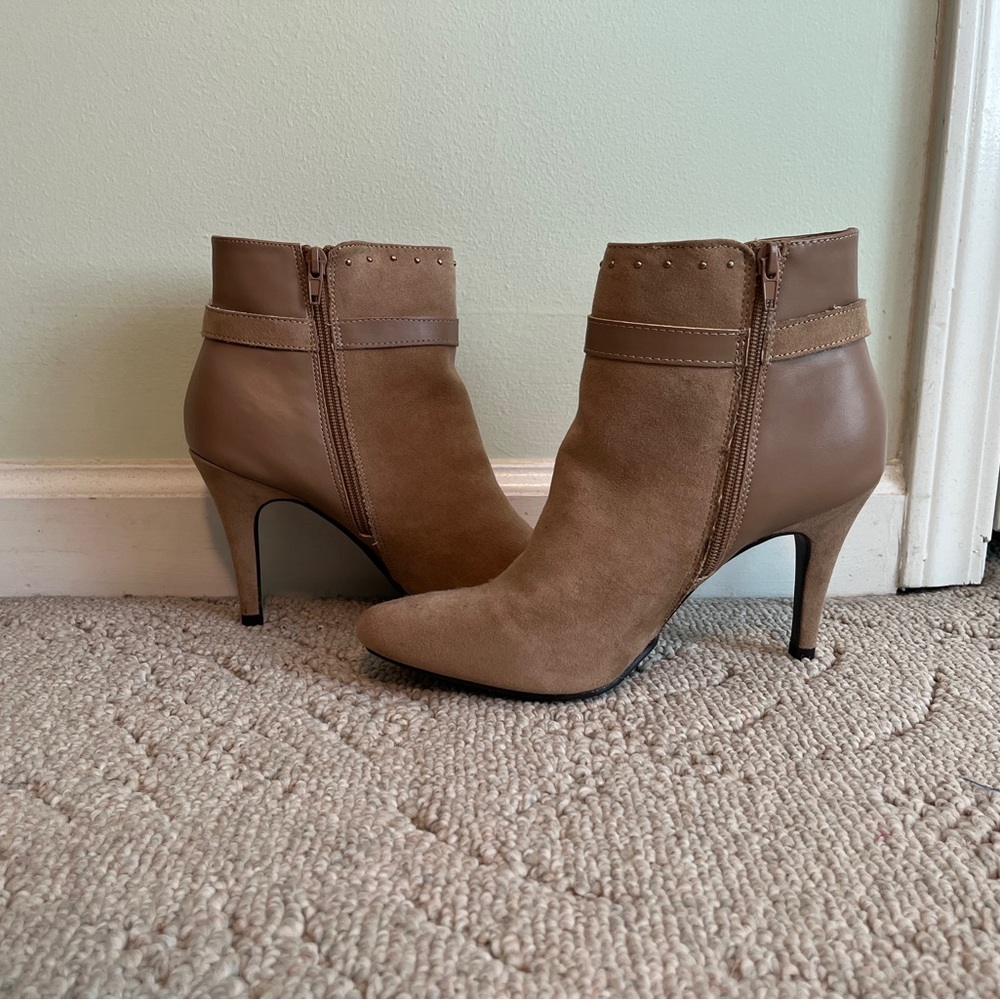 Tan Booties - Picture 2 of 4
